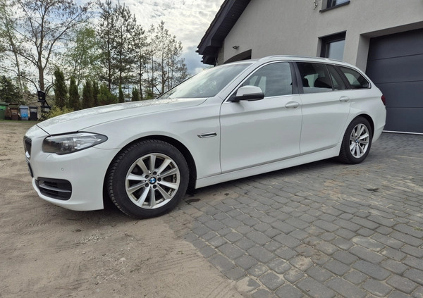 BMW Seria 5 cena 66900 przebieg: 204600, rok produkcji 2014 z Grudziądz małe 154